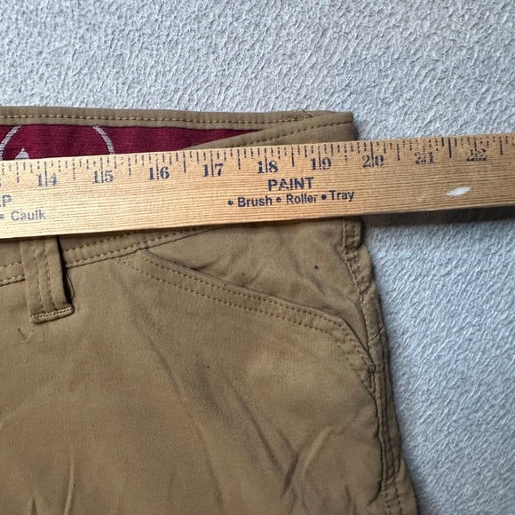 Wrangler Cargo Pants Mens 40x30 Brown ATG Outdoor Stretch Nylon Utility Hiking - Picture 10 of 14